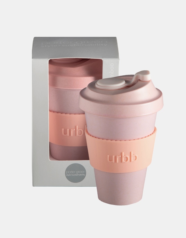 porter green - urbb | biodegradable bamboo coffee cup