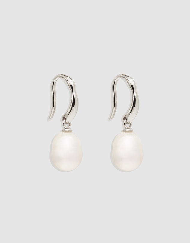 By Charlotte - Harmony Pearl Hook Earrings