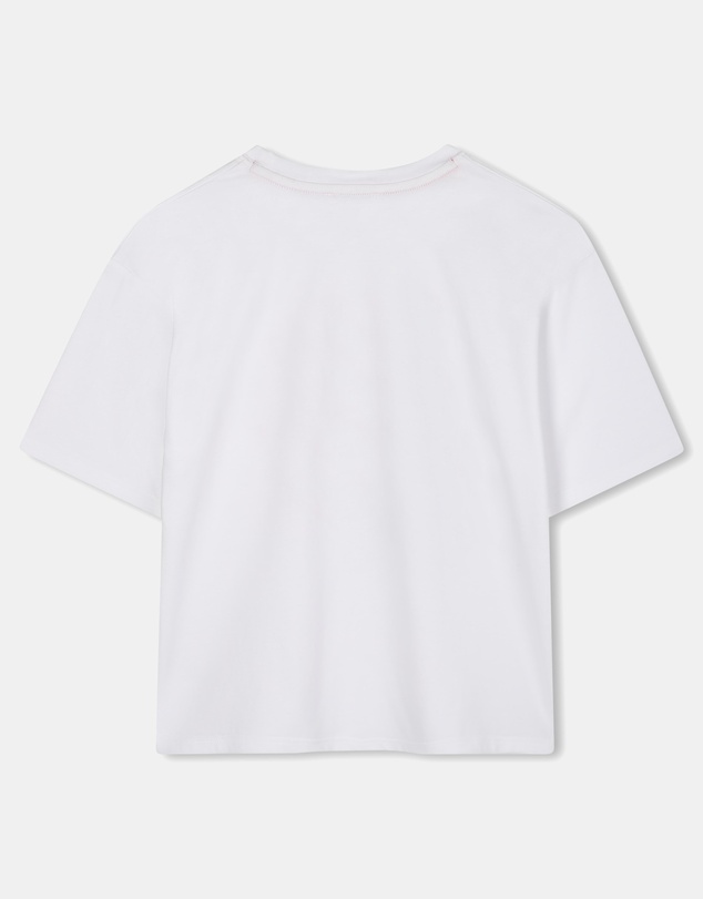 Marc Jacobs - Lipstick Logo Script T-Shirt - Kids-Teens
