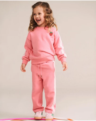 Huxbaby - Side Stripe Trackpants - Babies-Teens