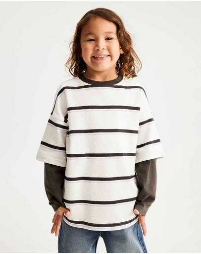 Cotton On Kids - Slub Layer Tee