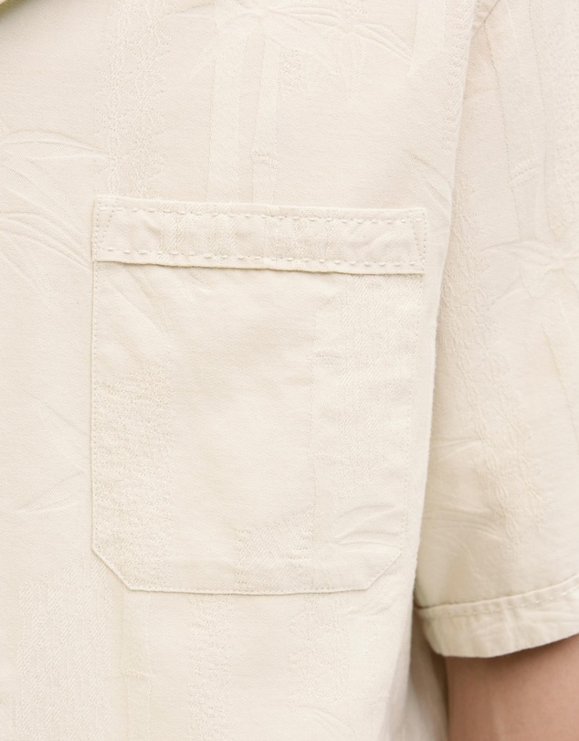 Jack & Jones - Bluluke Jacquard Short Sleeve Resort Shirt