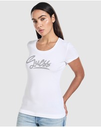 GUESS - Script Logo T-Shirt