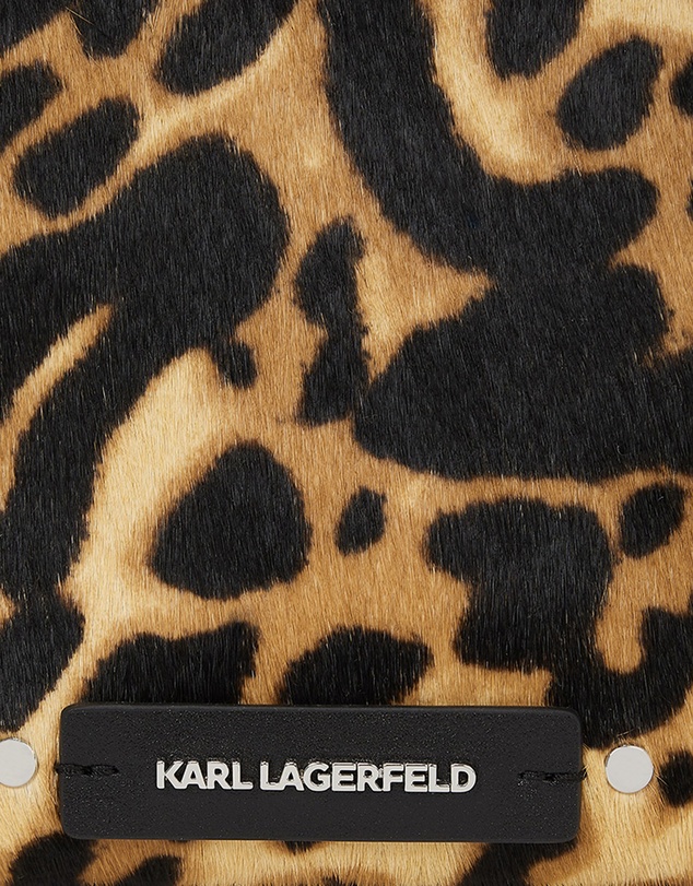 Karl Lagerfeld - K/Hardware Leopard Mini Tote Bag