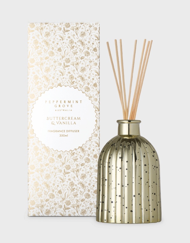 Peppermint Grove - Buttercream & Vanilla Fragrance Diffuser 350ml