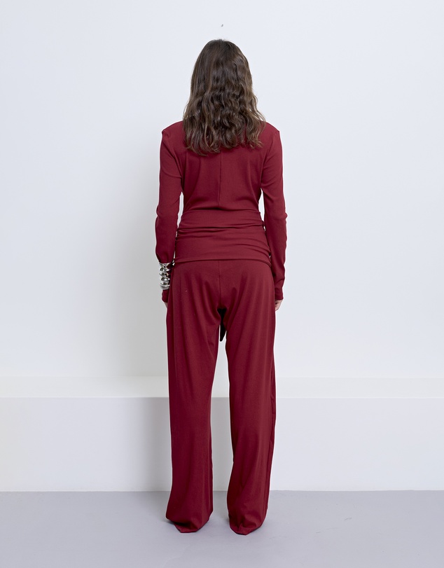 PFEIFFER - Biscayne Jumpsuit Sangria