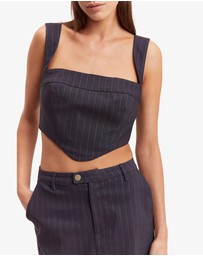 Bardot - Sian Pin Stripe Bustier