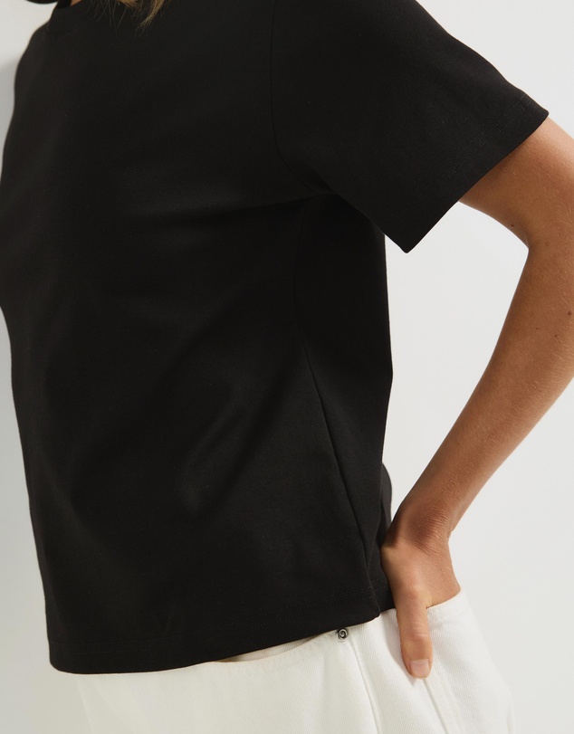 Atmos&Here - Cotton Slim T-Shirt