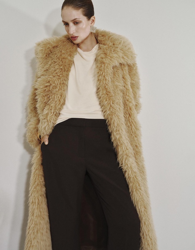 M.N.G - Side Slit Flowy Trousers