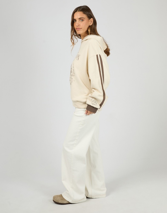 All About Eve - Southampton Box Hoodie Vanilla