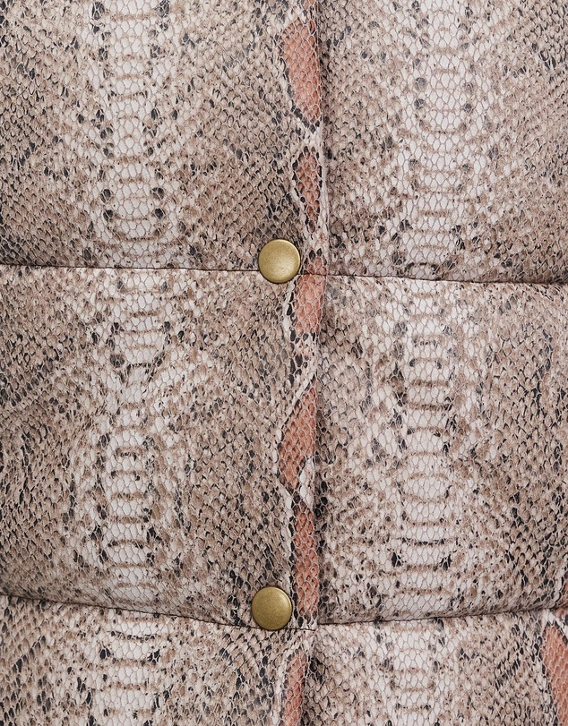 Unreal Fur - Python Puffer Vest