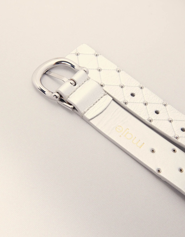 Maje - Acheckbeltmetal Belt