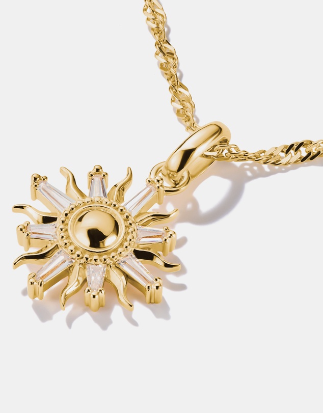 THOMAS SABO - THOMAS SABO Connect Charm sun Gold