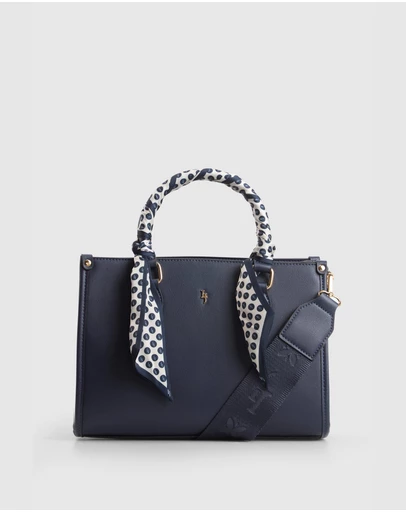 Laura Jones - Small Tote Bag With Scarf