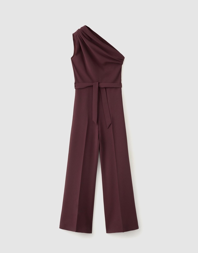 M.N.G - Asymmetrical Belted Jumpsuit