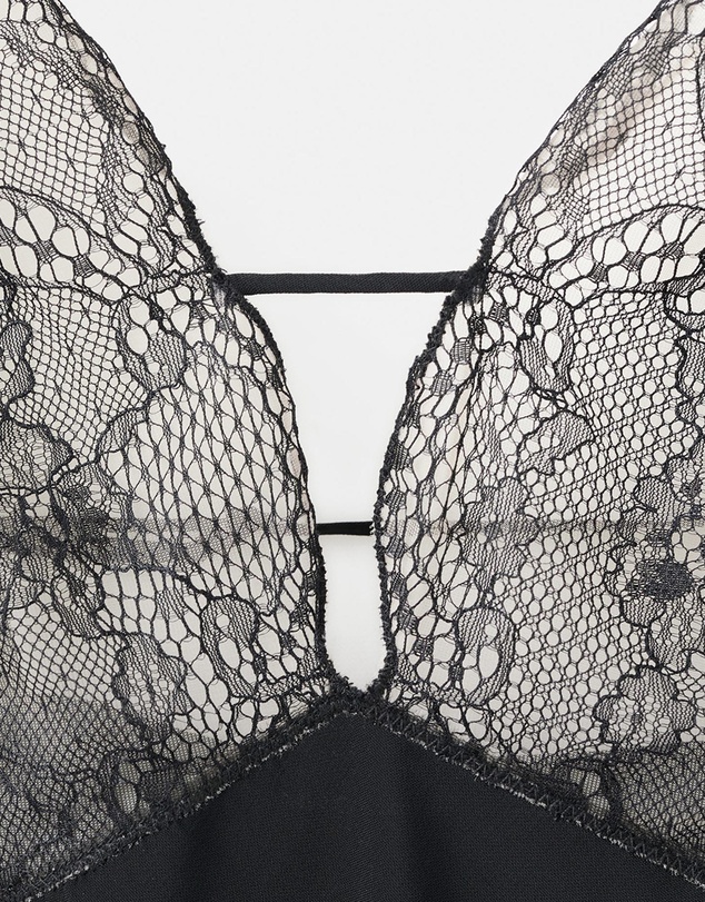 M.N.G - Combined Lace Bodysuit