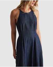 Decjuba - Darcy Denim Maxi Dress