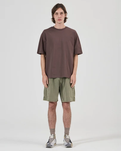 Rolla's - Rolla's Cargo Denim Shorts - Faded Army