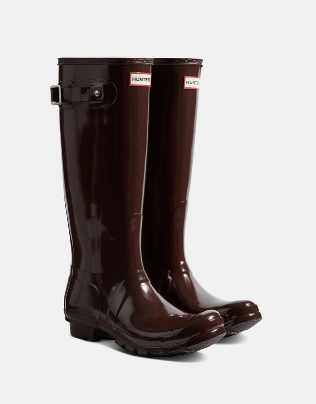 Hunter - Original Tall Gloss Boots - Women's