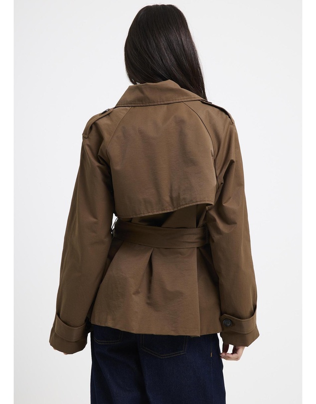 Alice In The Eve - Tessa Cinched Trench Coat