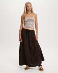 Cotton On - Haven Multi Tiered Maxi Skirt