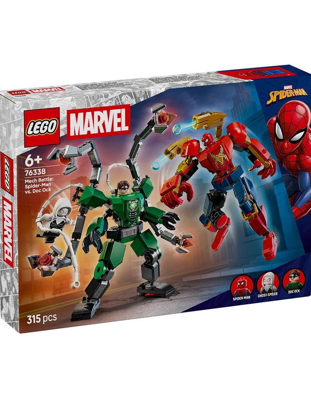 LEGO - 76338 Mech Battle: Spider-Man vs. Doc Ock