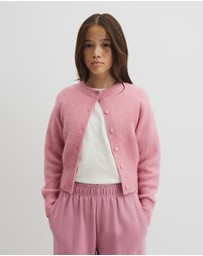 Country Road - Teen Fluffy Crew Knit Cardigan