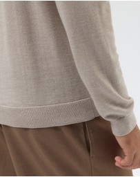 AERE - Merino Wool Knit Polo