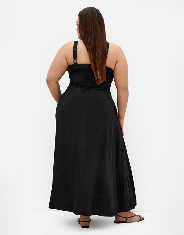 City Chic - Plus size Collins Sleeveless Maxi Dress - black