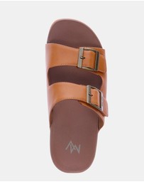 Mia Vita - Flynn Slide - Tan