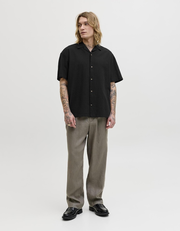 Jack & Jones - JJESummer Linen Blend Resort Shirt SS