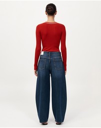 St. Agni - Mid Rise Balloon Jeans