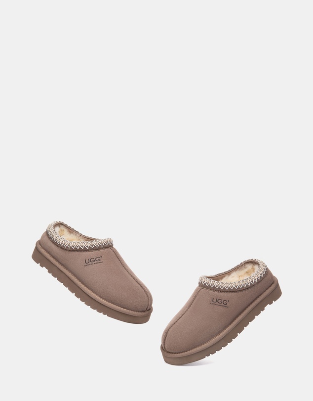 EVERAU - Australian Shepherd Ugg Tay Cow Suede Upper House Shoes