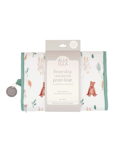 All 4 Ella - Pram Liner Forest Friends