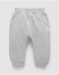 Purebaby - Slouchy Track Pant -Kids-Babies