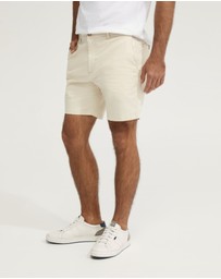 Oxford - Tom Cotton Stretch Shorts