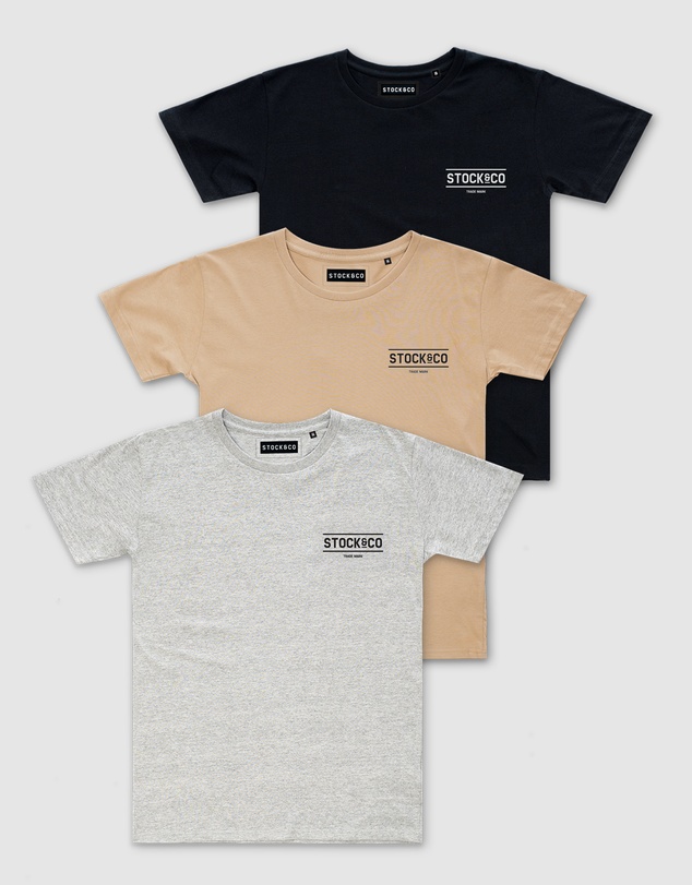 Stock & Co. - 3-Pack Chelsea Tee