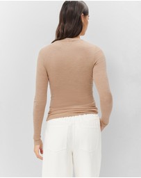 UNISON - Merino Crew Neck Top