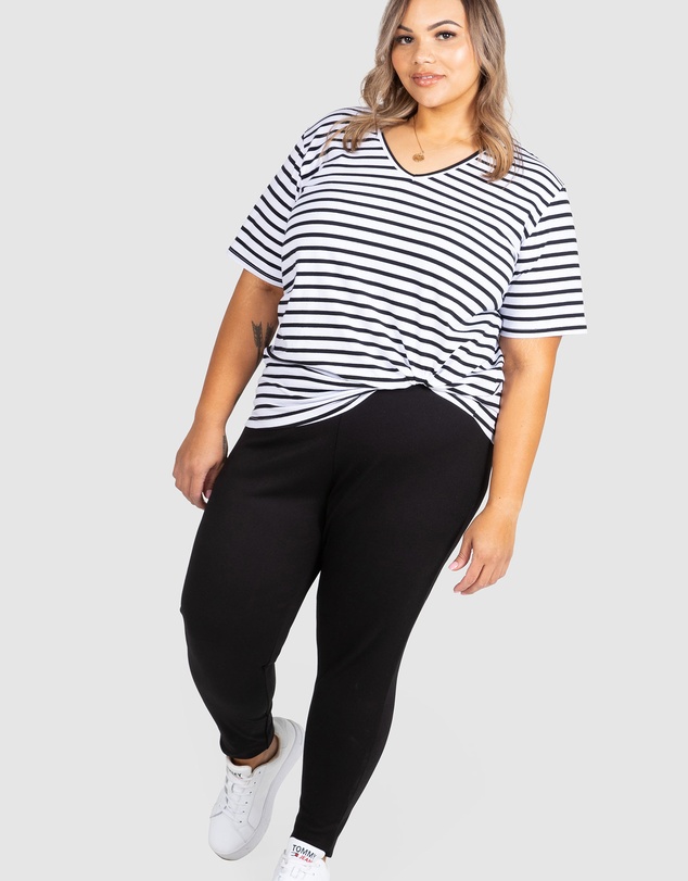 Love Your Wardrobe - Lola Slim Ponte Pants