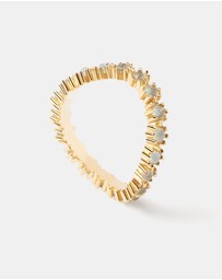 PDPAOLA - Blue Tide Gold Ring