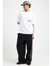 Black Noise White Rain - Charm Track Pants