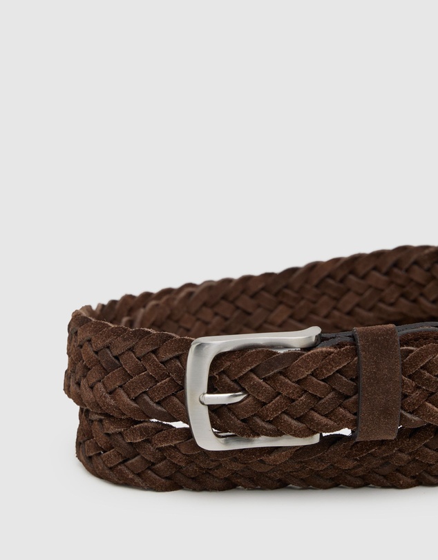 Oxford - Weston Mens Plaited Belt