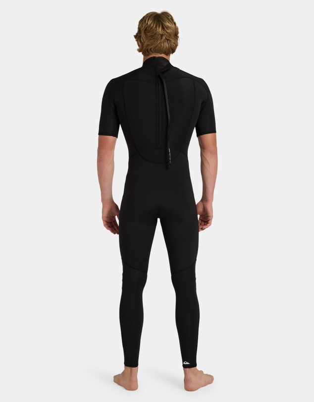Quiksilver - Mens 2/2mm Prologue Short Sleeve Back Zip Wetsuit