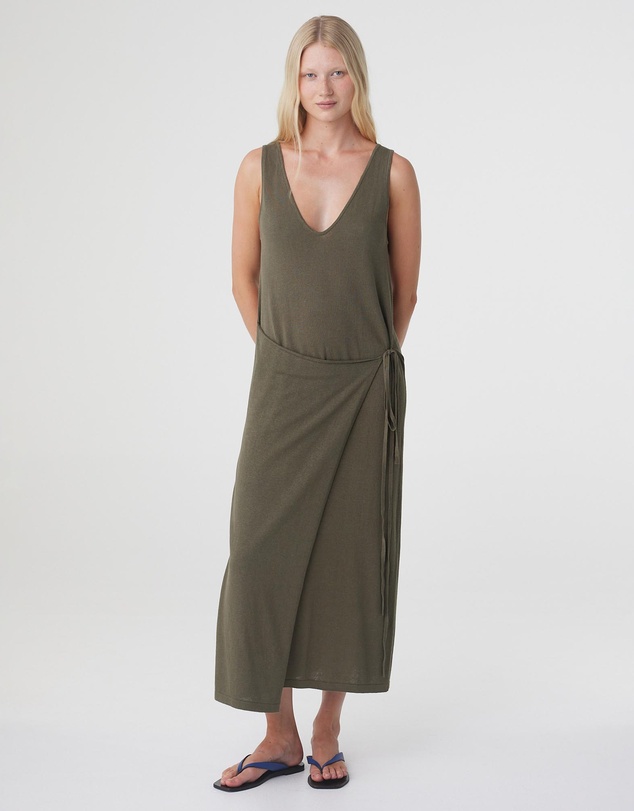 Arcaa - Sarina Wrap Maxi Dress