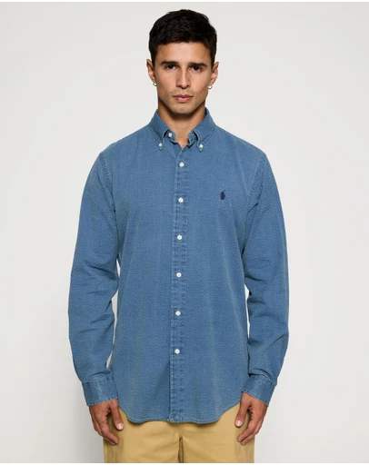 Polo Ralph Lauren - Custom Fit Seersucker Shirt