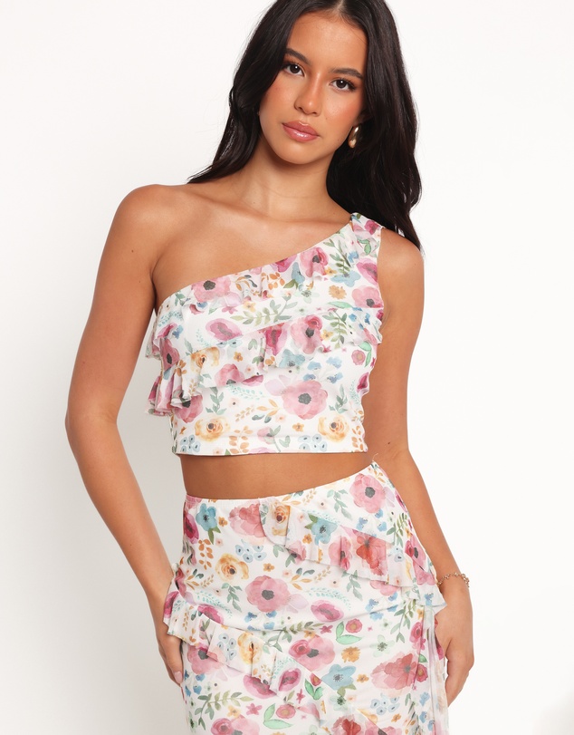 Petal & Pup - Acaia Skirt Set - Red Floral