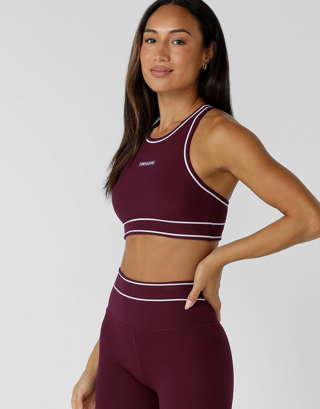 Lorna Jane - All Star Luxe Rib Sports Bra