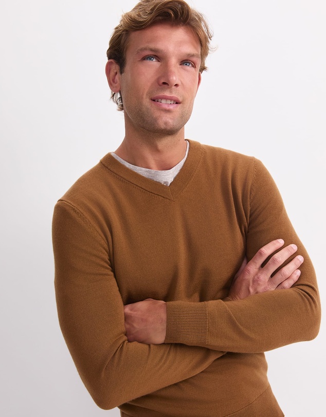 Sportscraft - Merino V Neck Knit