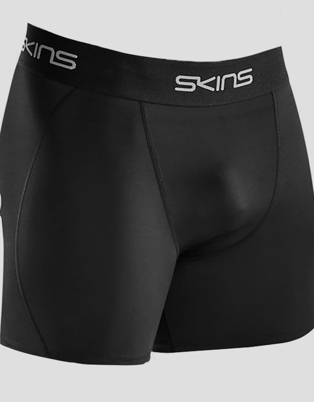 SKINS - SKINS Compression Men's Series-1 Running/Football/Gym Short Black