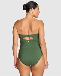 Artesands - Aria Botticelli Underwire Bandeau One Piece Olive